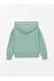 Girl's Floral Printed SweatShirt with Accessories - 2