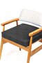 Classic Chair Cushion Garden-Balcony Cushion 50X50X8Cm 4Pcs Anthracite - 2