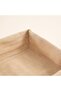 Wallpino 38X28 cm Natural Rectangular Metal Basket - 3
