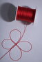 0.5 mm 100 Meters Polyester Rosary String Red Color Polyester String - 4
