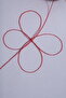 0.5 mm 100 Meters Polyester Rosary String Red Color Polyester String - 2