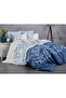 Lucca Ranforce 100% Cotton Double Duvet Cover Set - 3