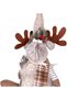 Christmas Ornament, Sitting Deer, Illuminated, Musical, Animated - 41X18X13 cm - 2