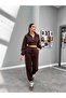 Zippered Crop Tracksuit Set