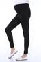 Adjustable Waist High Waist Steel Knitted Maternity Leggings - 2
