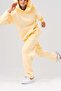 Basic Ribbed Baggy Tracksuit Bottom - 8