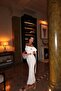 فستان Brianna White متوسط الطول للنساء - ATE-1281 - 3