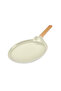 X Refika Swiss Crystal Almond Cream 0 Oil-Free Non-Stick Induction-Based Pancake Pan 28 cm - 6