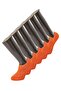 Pack of 6 Score Sneakers Socks 9005/Orange 9005/Orange