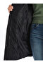 Hooded Quilted Women's Puffer Coat - 2