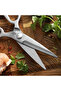 HEZHEN Kitchen Scissors Stainless Steels 3Cr13 Forged Steel Multifunctional Kitchen Scissors Gift... - 2