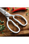 HEZHEN Kitchen Scissors Stainless Steels 3Cr13 Forged Steel Multifunctional Kitchen Scissors Gift... - 3