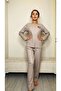 Love 3 Button Pajamas Set - 3