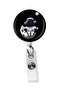 Black Astronaut Drop Yoyo Name Badge