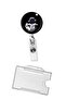 Black Astronaut Drop Yoyo Name Badge - 2