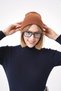 Women's Thessaloniki Knitted Beret Brown 25W5004