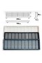 Gray Plastic Grille - Rectangular Design - 2
