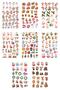 New Year Sticker, 230 Piece Sticker Set, Sticker Notebook, Sticker Book, New Year Ornament, New Year Decoration - 2