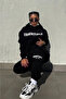 3 Thread New Season Gray Essentials Printed Unisex Tracksuit Set