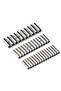 100Pcs Aluminium Material Uninsulated Terminal 0.5mm2-6.0mm2 Bootlace Ferrules Cord End Electrica... - 6