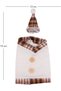 Christmas Bottle Ornament, with Hat, Cream - 13X19 cm - 3