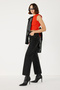 Full Stone Covered T-Shirt with Back Lacing Detail on the Front - 3