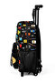 Little Nest Squeegee Backpack Ninja Patterned Two Compartments 24013 - 3