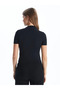 Lcw Vision New Black Stand Collar Women's Bodysuit - 3