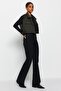 A147395 Jeans High Waist Spanish Leg Jeans - 2