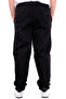 بنطال رياضي للرجال من Mode XL مقاس كبير من Gabardine Straight Leg 21929 باللون الأسود - 4