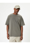 Oversize T-Shirt Crew Neck Short Sleeve Cotton - 3