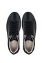 Women's Genuine Leather Black Sneakers & Sports Shoes - 5