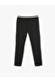 Basic Leggings with Elastic Waist, Stitching Detail, and Zipper - 2