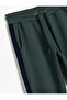 Oversize sweatpants with cargo pocket detail, drawstring waist, cotton blend, brushed fabric - 3