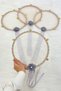 Glitter Bridal Tambourine Gray, Bridesmaid Wedding Henna Night Circumcision Bachelorette Bride with Bell 25cm 1 Piece - 4