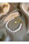 Pink Quartz Natural Stone Bracelet (Love-Happiness-Pace) (with Steel Attachment) - 2