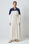 Waist Tie Crepe Dress - 3