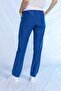 Lycra Nurse Uniform Single Bottom Cobalt Blue - 2