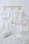 Organic 11-Piece Hospital Release - Pink Royal Series - Letter V