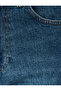 Mom Fit Jeans High Waist Narrow Fit Buttoned Pocket Cotton - Mom Fit Jeans - 6