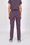 Lycra Nurse Uniform Single Bottom Plum - 2