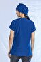 Lycra Bat Sleeve Nurse Jersey Single Top Cobalt Blue - 4