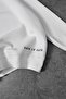Men's White Dare of Sltr Sleeve Patch Oversize Sweatshirt - 5