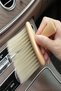 Detail Brush for Hard Car Cleaning with Wooden Handle, Air Conditioner Brush - 3