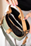 Women's Green Shoulder Bag with Adjustable Strap, Daily Stylish Bag - 6