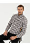 Light Brown Regular Fit Long Sleeve Shirt 50259474-Vr002 - 4