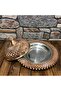 وعاء نحاسي مطرز على شكل هرم 35 سم - 3