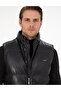 Black Faux Leather Vest 50300553-001 - 2