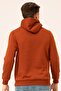 Suwari Orange Hooded Men's Sweatshirt - 3