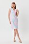 V-NECK PENCIL DRESS (B23-0081) - 3
